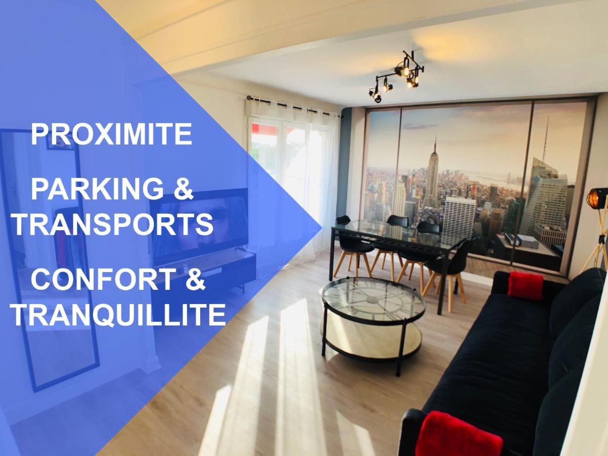 Charmant Appartement 1-4 Personnes, Proche Centre Avec Parking Nantes Dış mekan fotoğraf