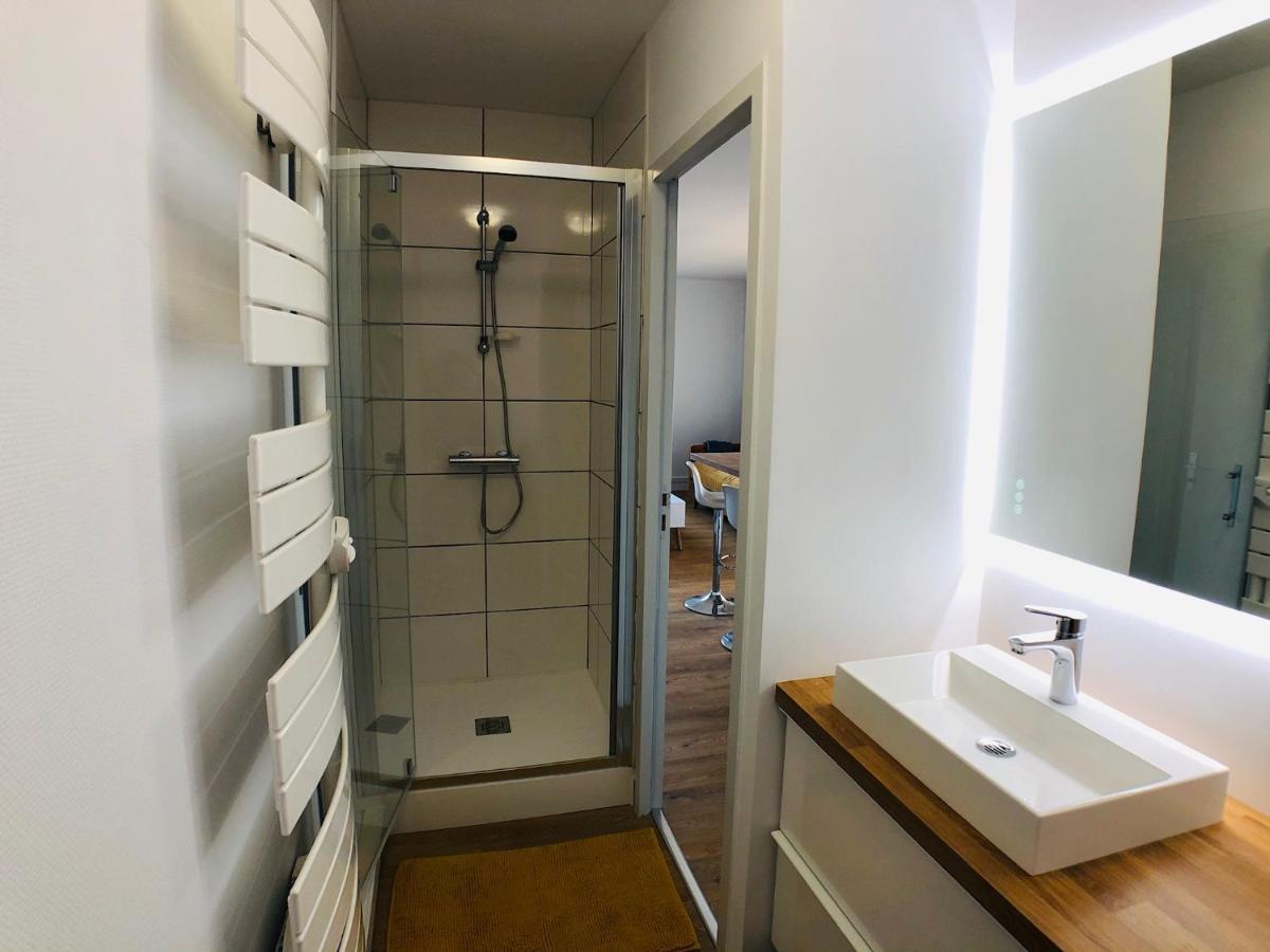 Charmant Appartement 1-4 Personnes, Proche Centre Avec Parking Nantes Dış mekan fotoğraf