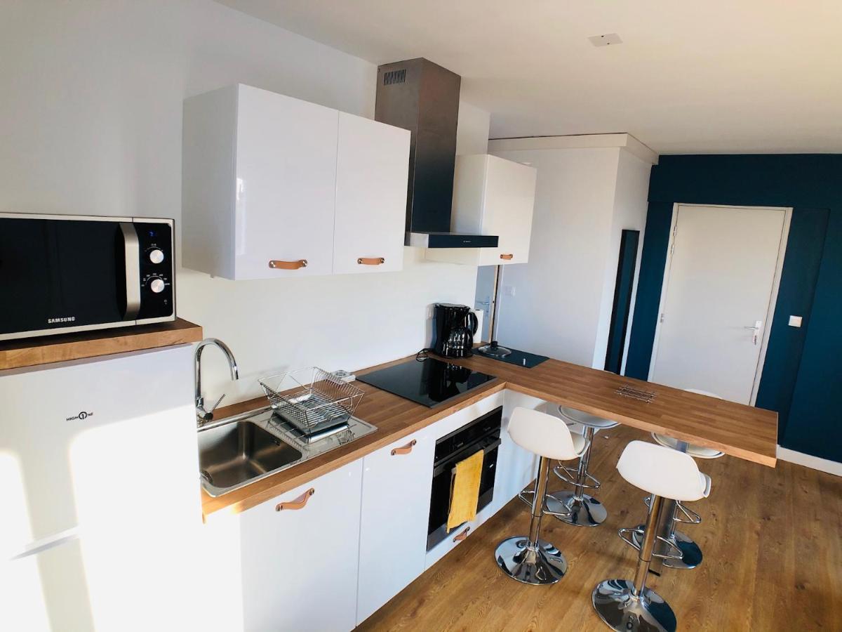 Charmant Appartement 1-4 Personnes, Proche Centre Avec Parking Nantes Dış mekan fotoğraf