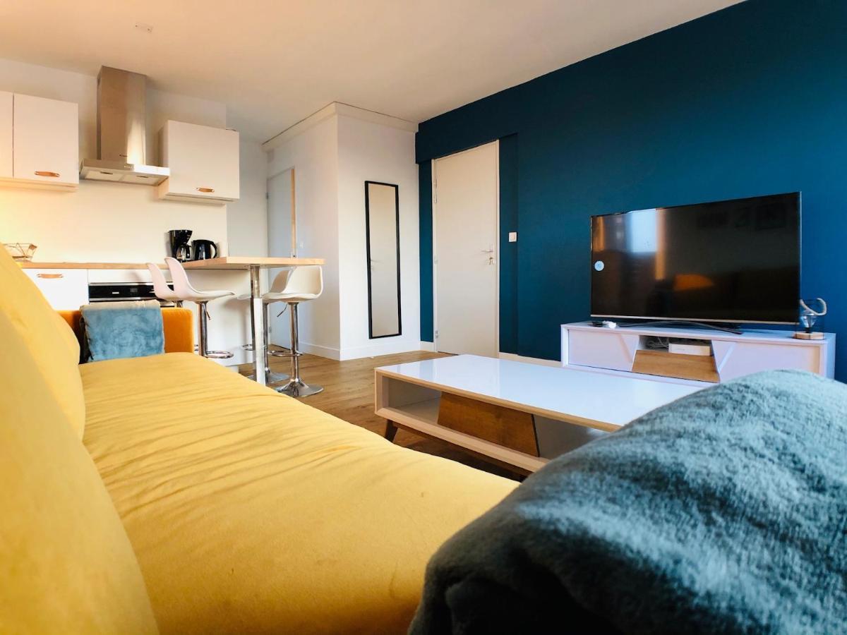 Charmant Appartement 1-4 Personnes, Proche Centre Avec Parking Nantes Dış mekan fotoğraf