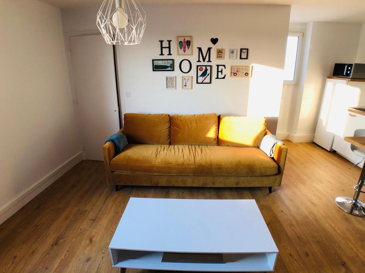 Charmant Appartement 1-4 Personnes, Proche Centre Avec Parking Nantes Dış mekan fotoğraf