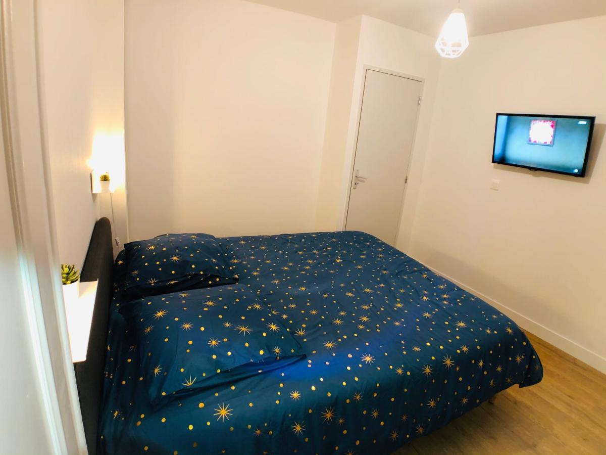 Charmant Appartement 1-4 Personnes, Proche Centre Avec Parking Nantes Dış mekan fotoğraf
